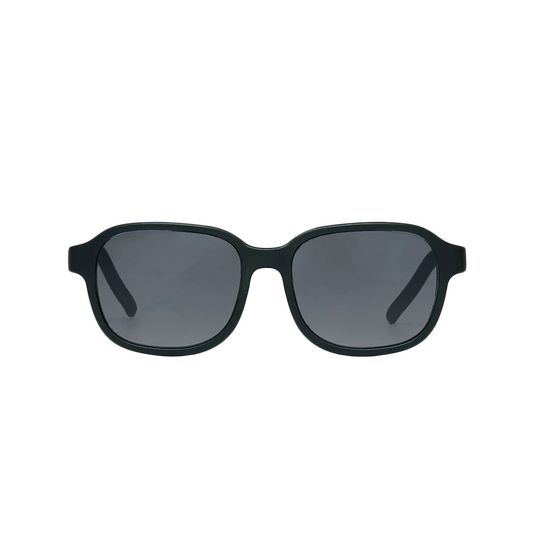 Hibāng Youyu circular glasses minimalist design | Penghu Phênn-ôo / deep sea black