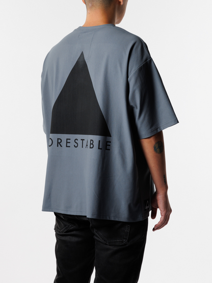 FRSTB The REVIVER Tシャツ/通気速乾半袖トップ/ゼロカーボングレー